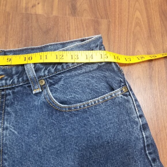 Ladies' L.L. Bean "Double L" Jeans, Relaxed Fit, Size 12 Tall, GUC - VGUC - Picture 7 of 14